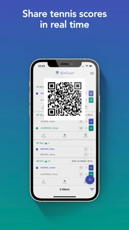 Game screenshot iOnCourt Tennis Match Tracker mod apk