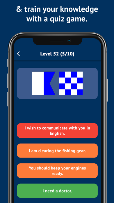 Maritime Academy: ICS Flags Screenshot