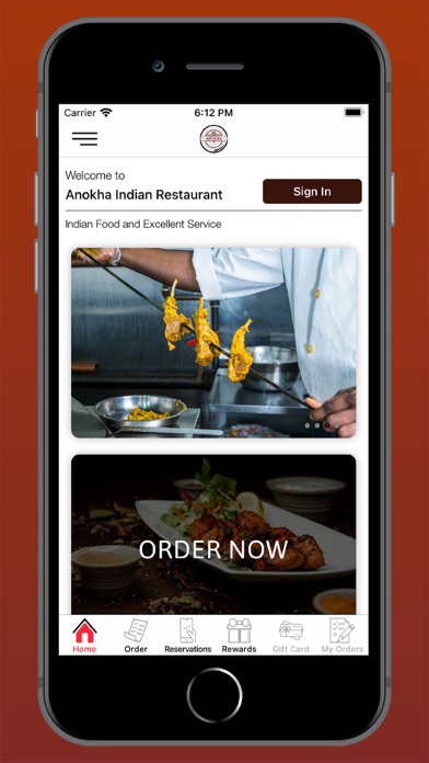 Anokha Indian Restaurant Screenshot