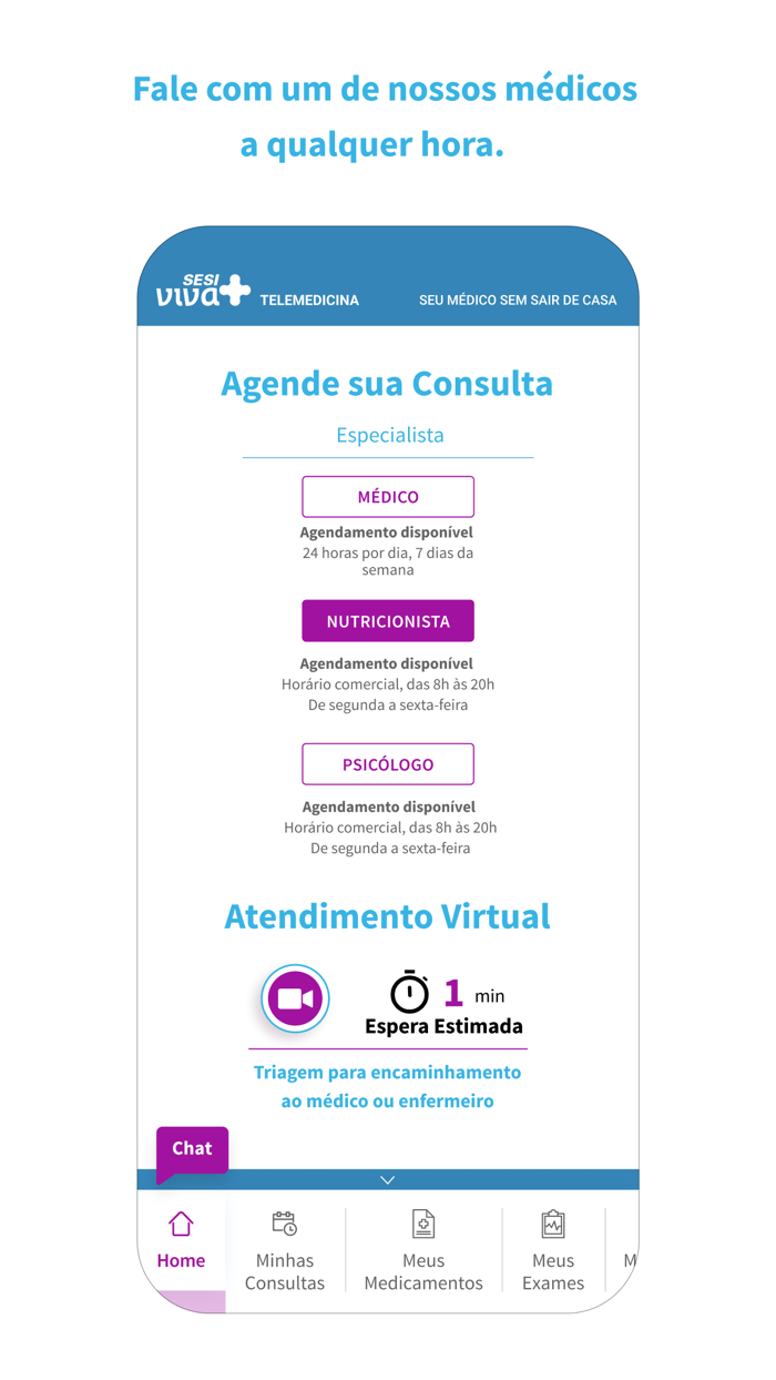 Sesi Viva Mais Telemedicina