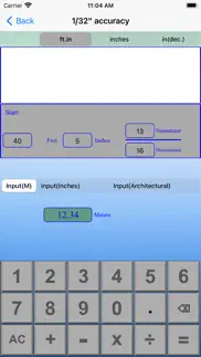digital length calculator iphone screenshot 2