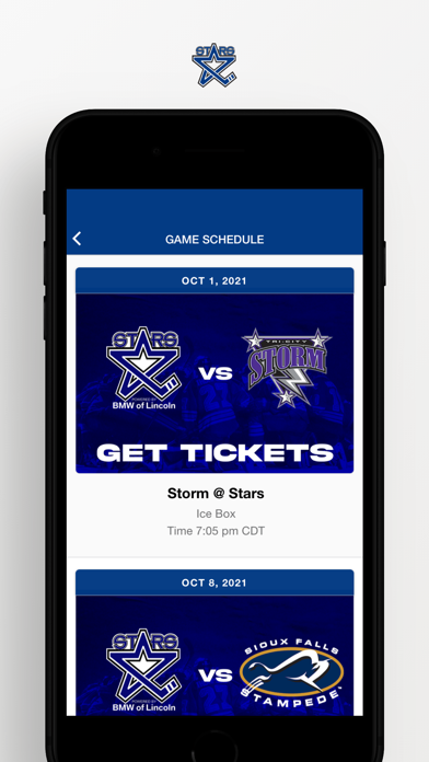 Lincoln Stars Hockey Team Screenshot