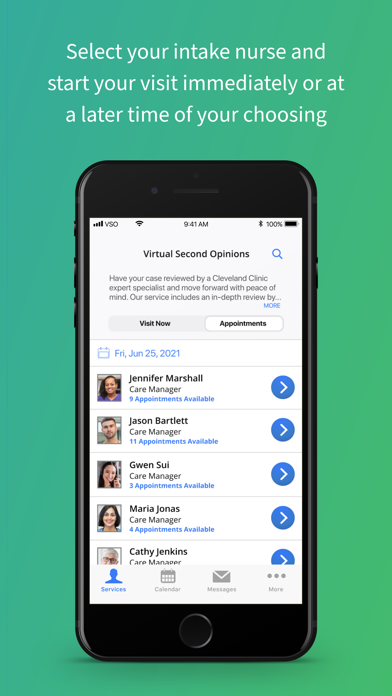 Virtual Second Opinion Screenshot