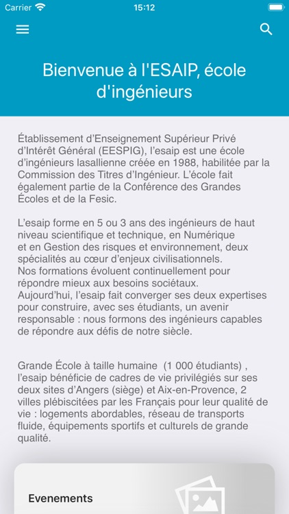 MyESAIP screenshot-4