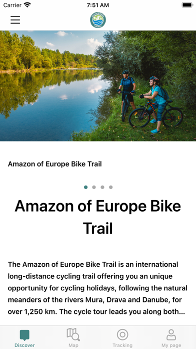 Amazon of Europe Bike Trail Screenshot