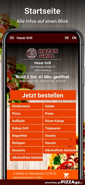 Hazar Grill Hamburg on the App Store