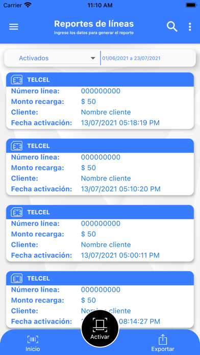 Recargas Marquesada screenshot 2