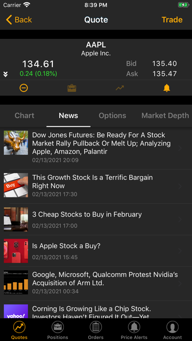 Winstrade Screenshot
