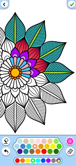 Game screenshot Coloring Pages Book for Adults mod apk