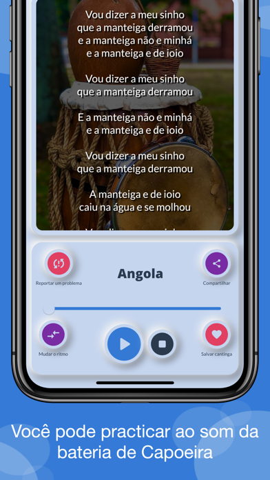 Cancioneiro de Capoeira Screenshot