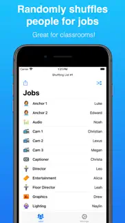 job shuffler iphone screenshot 1