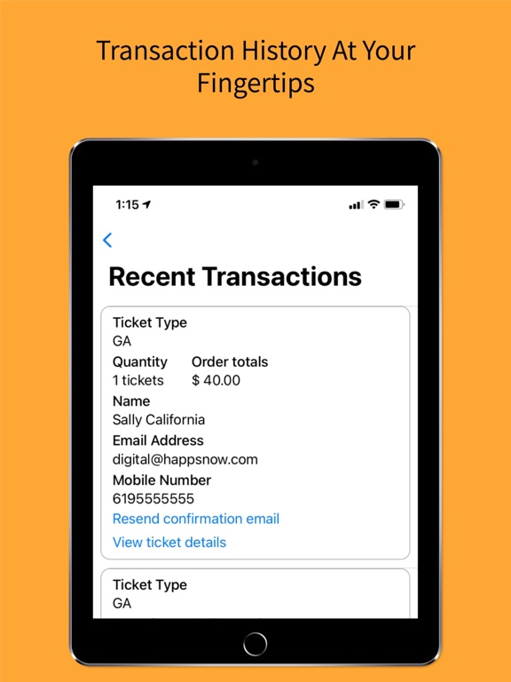 HappsNow Access iPad screenshot 3 - Entertainment app
