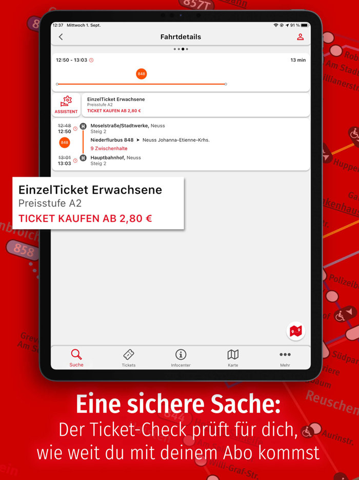 neuss mobil Tickets and Fahrplan
