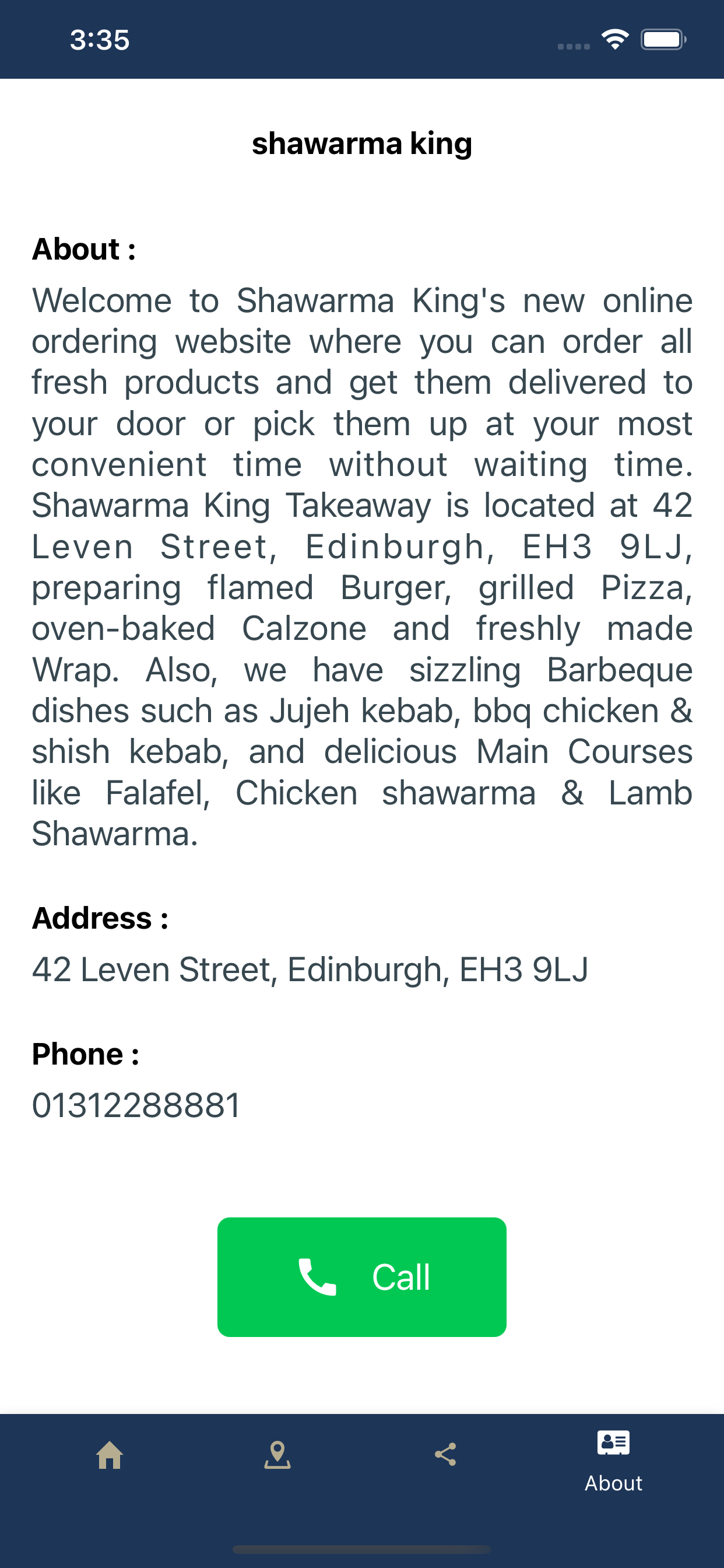 Hajars Shawarma King