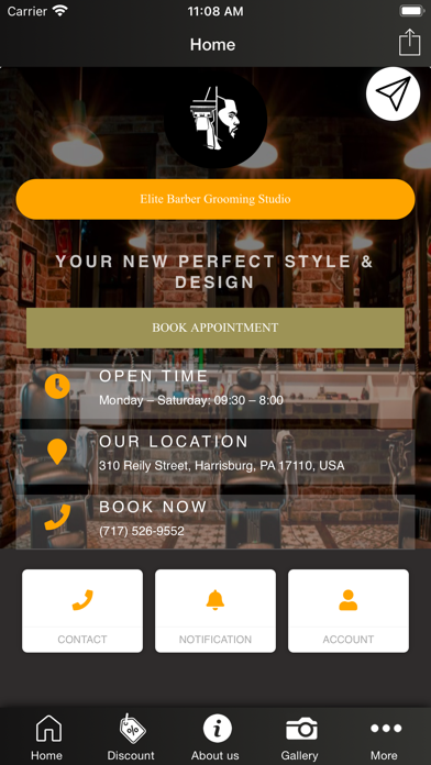 Elite Barber Grooming Studio Screenshot