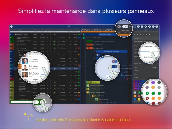 Screenshot #6 pour QuickPlan, Gestion de Projet