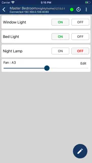 wifi home automation iphone screenshot 4