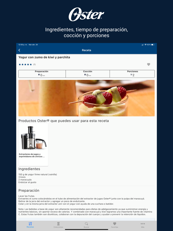 Screenshot #6 pour Recetas Oster®