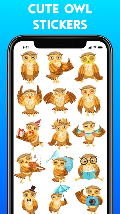 Cute Owl Stickers!