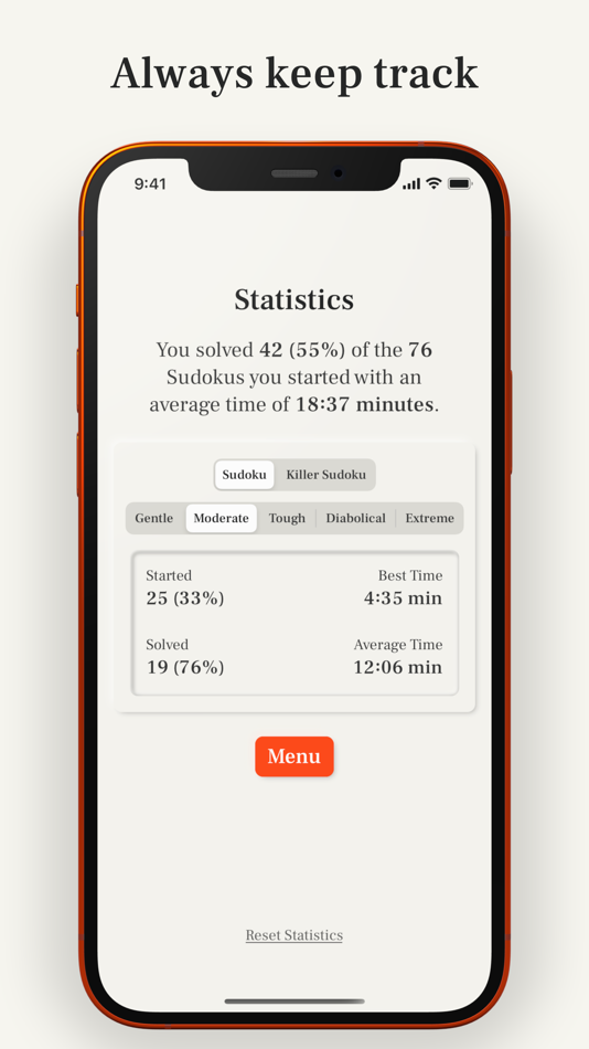 #9. SudoKoi: Smart & Clean Sudoku (macOS) Podle: Fabian Zwick