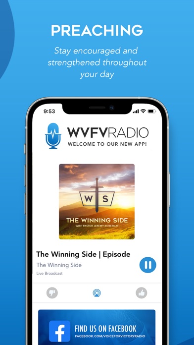 WVFV Radio Screenshot