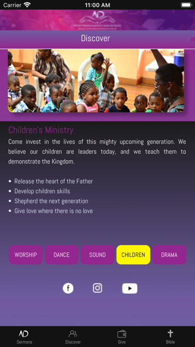 New Dimensions Ministries App Screenshot