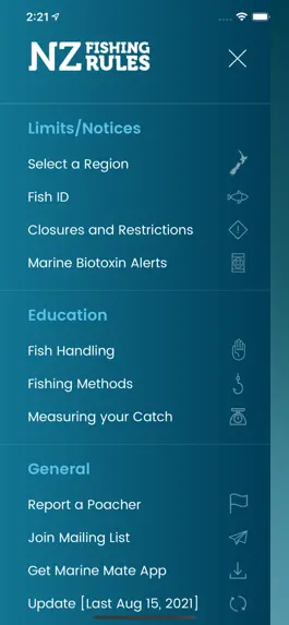Game screenshot NZ Fishing Rules mod apk