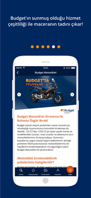Budget Türkiye App Store'da