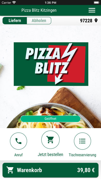 Pizza Blitz Kitzingen Screenshot