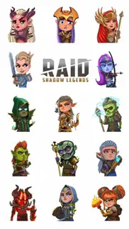 raid sticker pack iphone screenshot 1