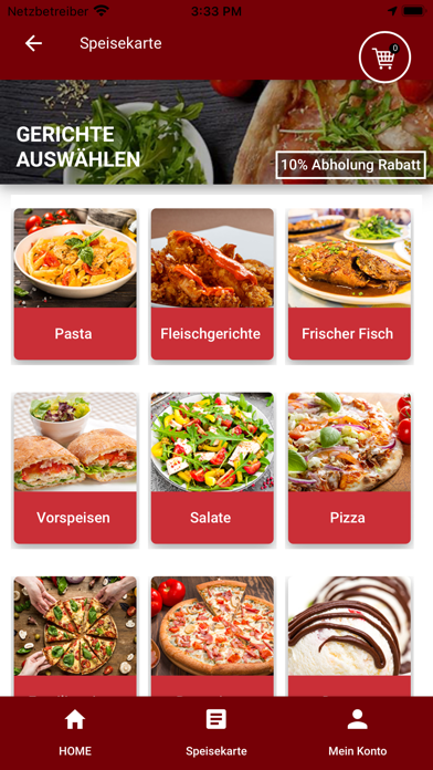 Pizzeria Backstein Bonn Screenshot