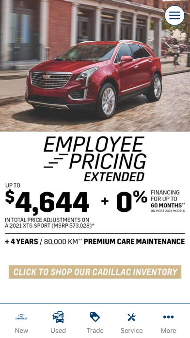 Murray Chevrolet Medicine Hat Screenshot
