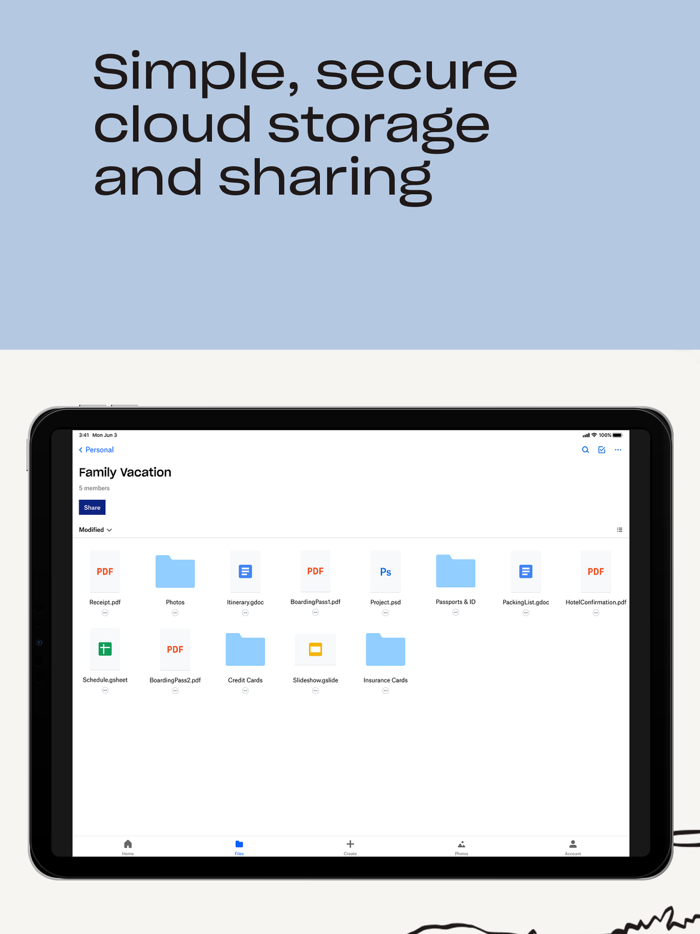 Dropbox Cloud and Photo Storage