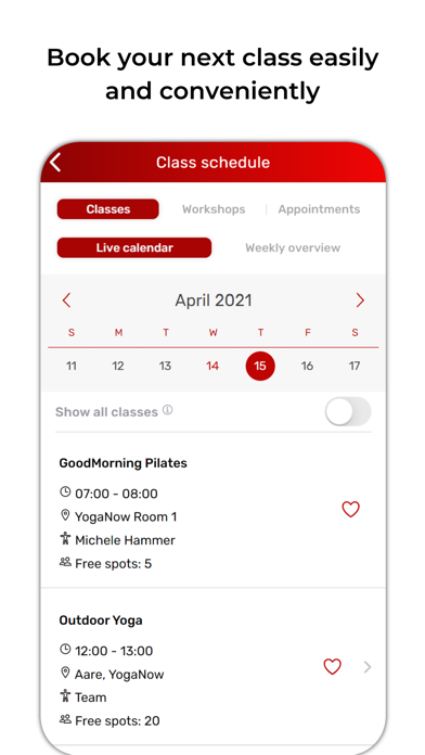 SportsNow - Your Studio App Screenshot