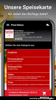 pizza deluxe krefeld iphone screenshot 4