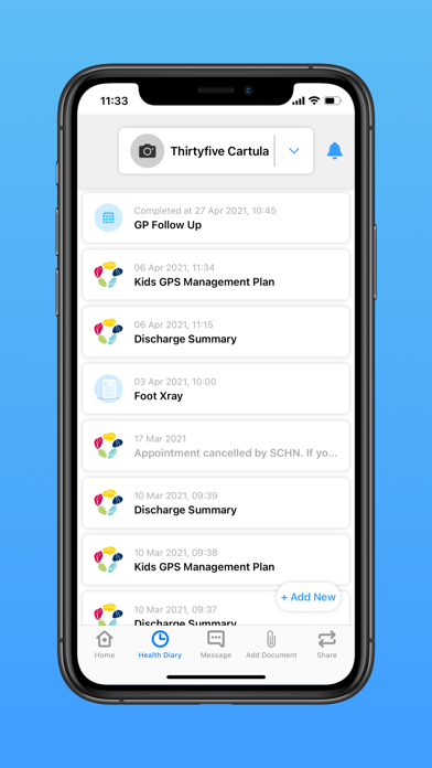 Cartula Health Screenshot