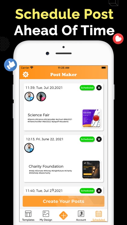 Social Media Post Maker screenshot-3