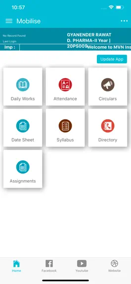 Game screenshot MVN University Student App hack