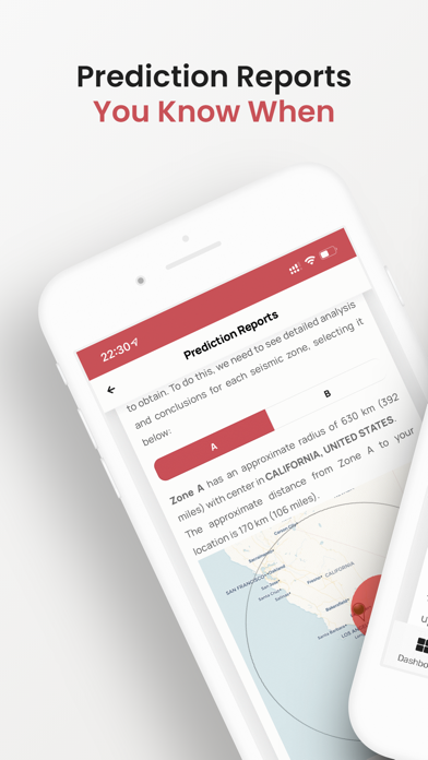 Earthquake Prediction App Screenshot