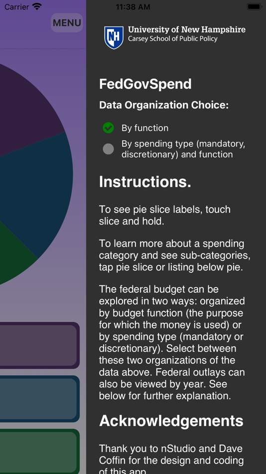 #1. FedGovSpend Explorer (iOS) 由: University System Of New Hampshire