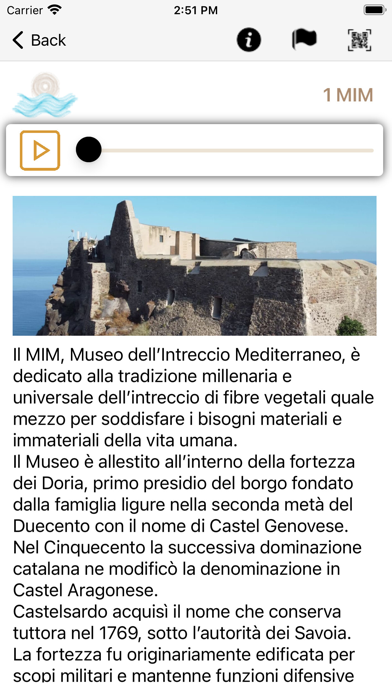 Castelsardo Musei Civici Screenshot