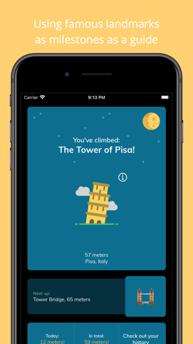 Moon Climber - Fitness Screenshot