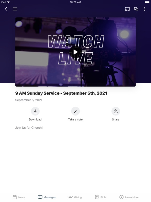 Screenshot #6 pour AV Liberty Church