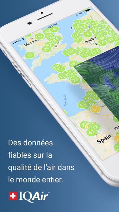 Screenshot #1 pour IQAir AirVisual | Qualité Air