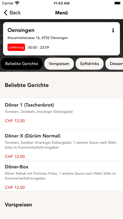 Star Fine Food Kurier Screenshot