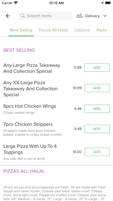 New Milanoz pizza Screenshot
