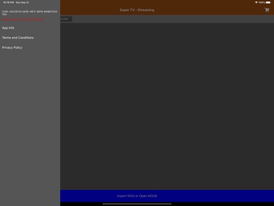 Screenshot #6 pour Super Player - Streaming m3u8