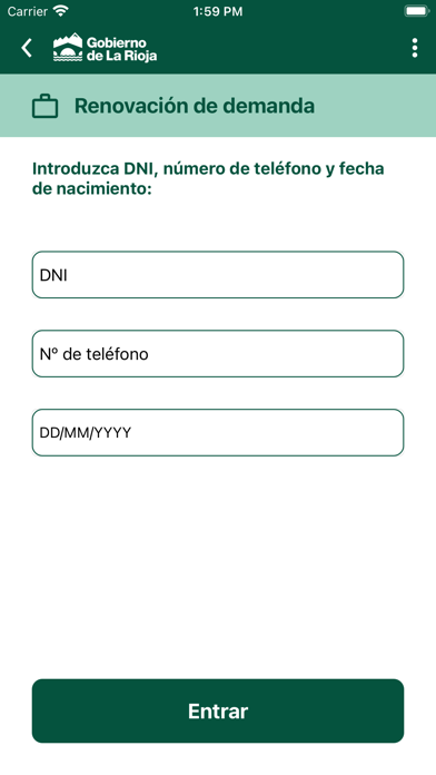 Empleo Rioja Screenshot