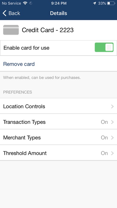 VISA Clinchfield FCU Screenshot