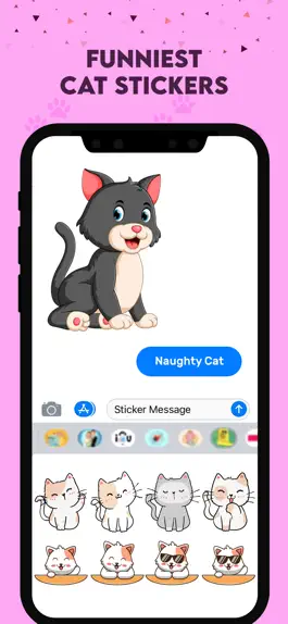 Game screenshot Funniest Cat Stickers mod apk